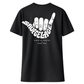 Saufgelage Oversize Tee schwarz/weiß
