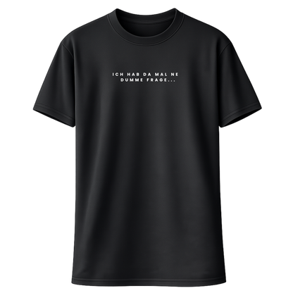 Saufgelage Oversize Tee schwarz/weiß