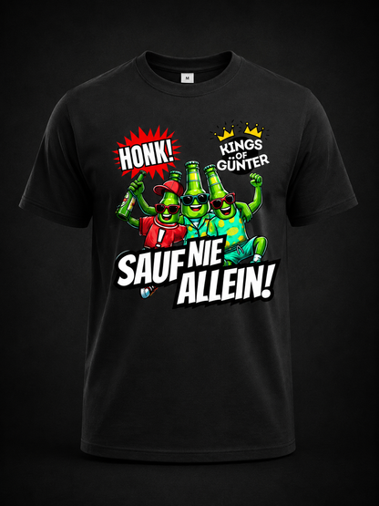 Shirt - Sauf nie allein