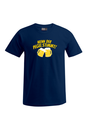 Shirt - Wenn der Pegel stimmt